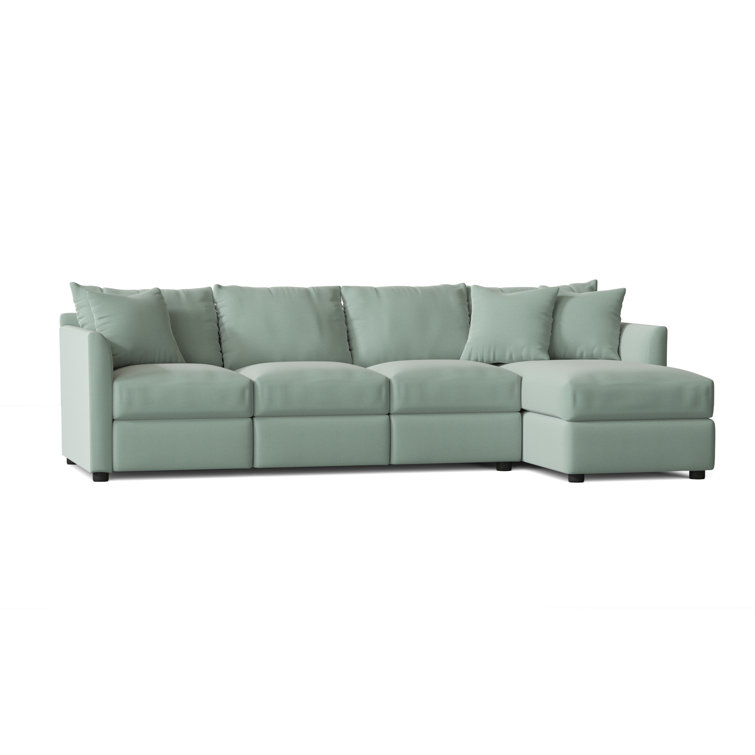 Wayfair Custom Upholstery™ Cecelia 2 Piece Upholstered Sectional